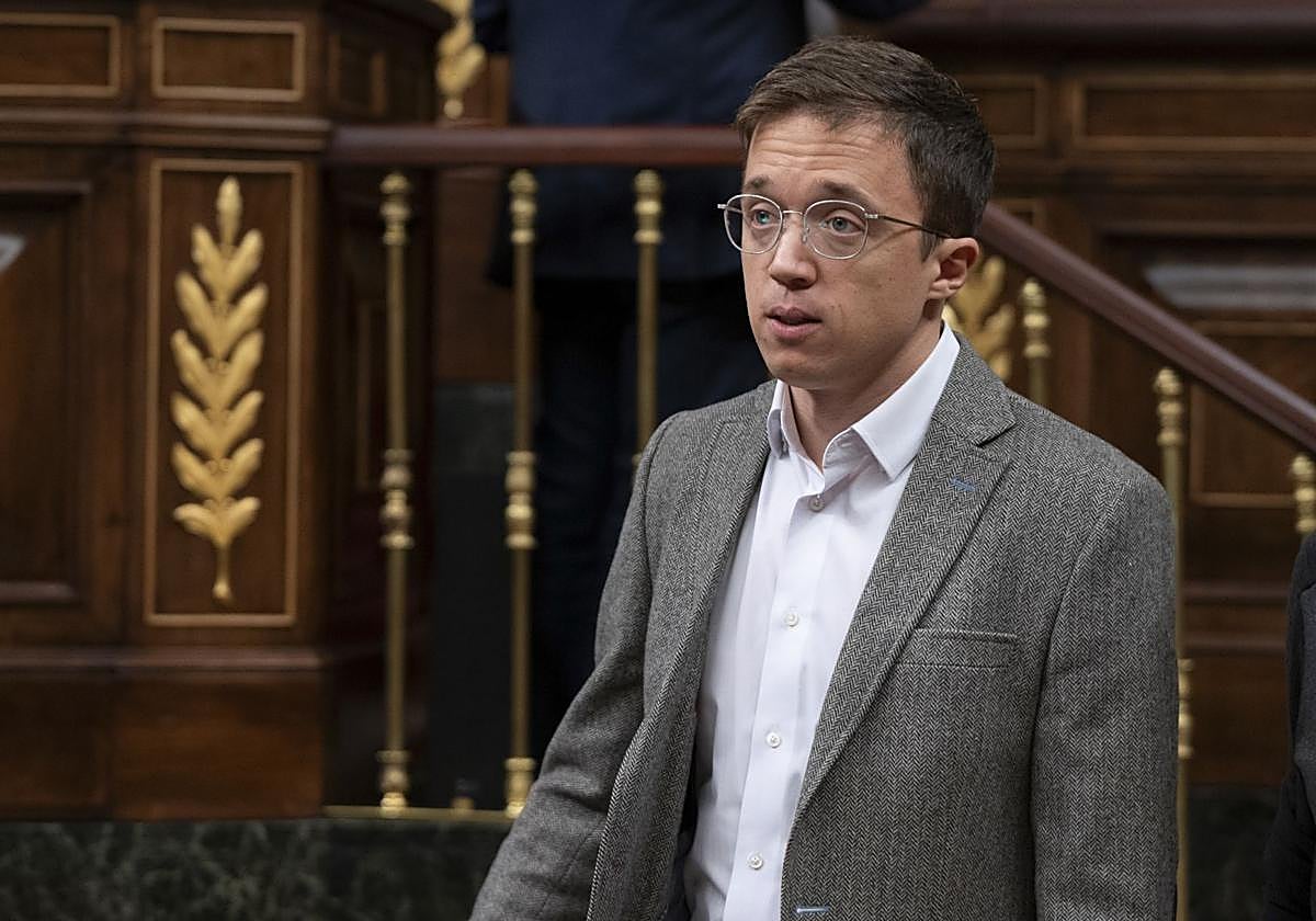 El exportavoz de Sumar en el Congreso de los Diputados, Íñigo Errejón