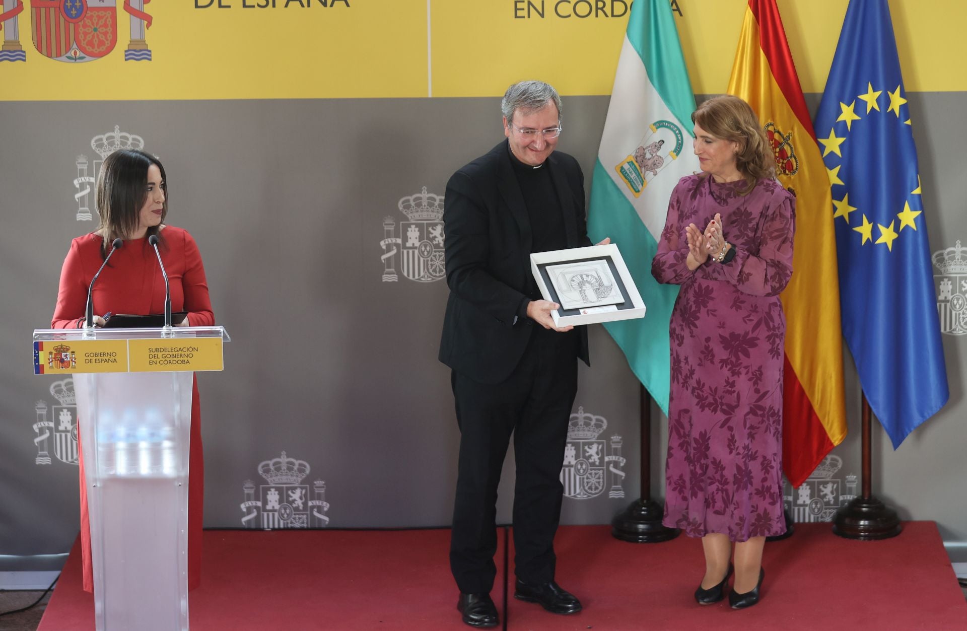 El orgullo de los premiados por el día de la Constitución, en imágenes