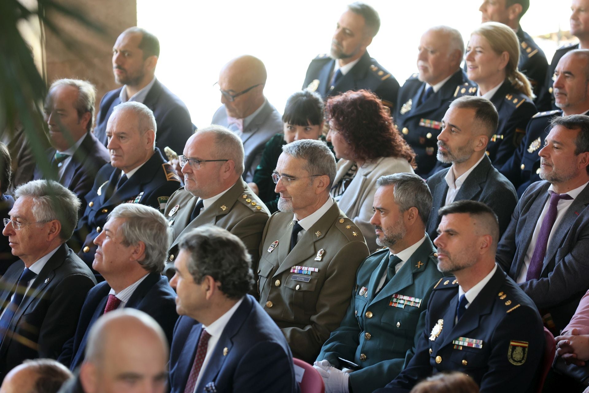 El orgullo de los premiados por el día de la Constitución, en imágenes