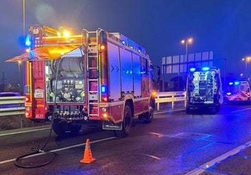 En estado grave un hombre atropellado cuando salía de su coche, después de sufrir un accidente en la M-50