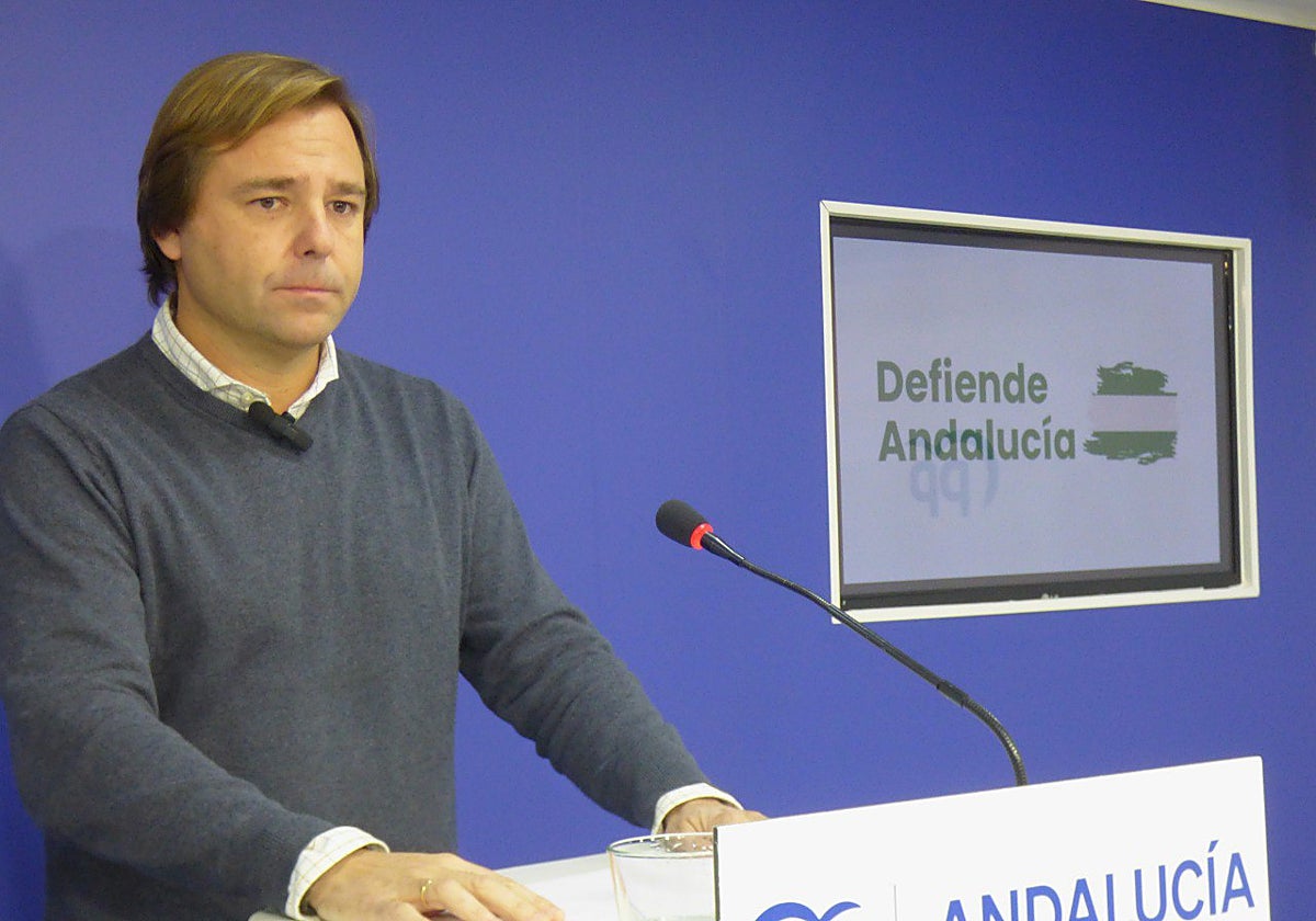 Antonio Repullo durante sus declaraciones en Córdoba