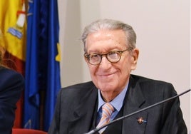 Homenaje del Instituto de España a Jaime Gil Aluja por sus 51 años de dedicación a la ciencia