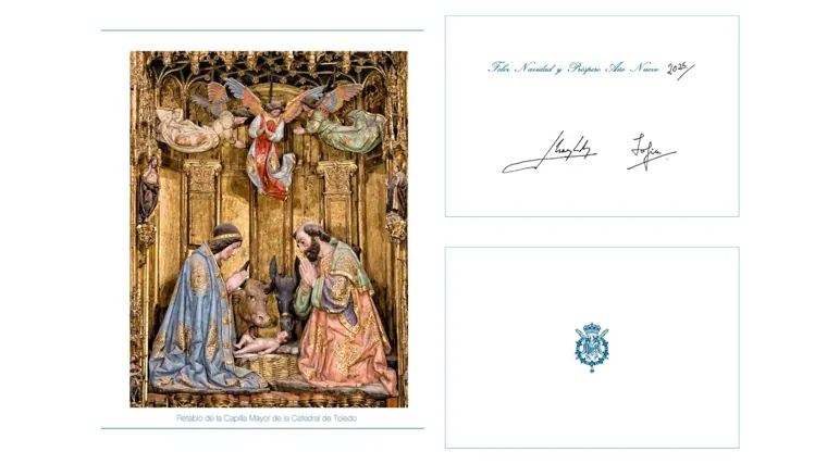 La felicitación de Navidad de Juan Carlos I y la Reina Sofía