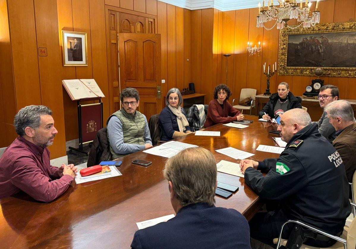 Reunión ayer de la mesa de coordinación del plan 'Ola de frío'