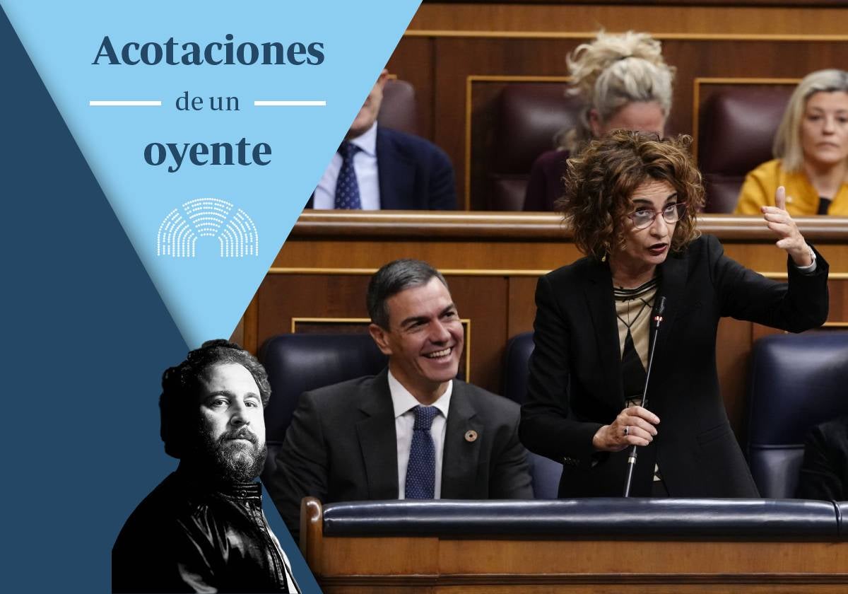 Pedro Sánchez y María Jesús Montero, este míercoles en el Congreso