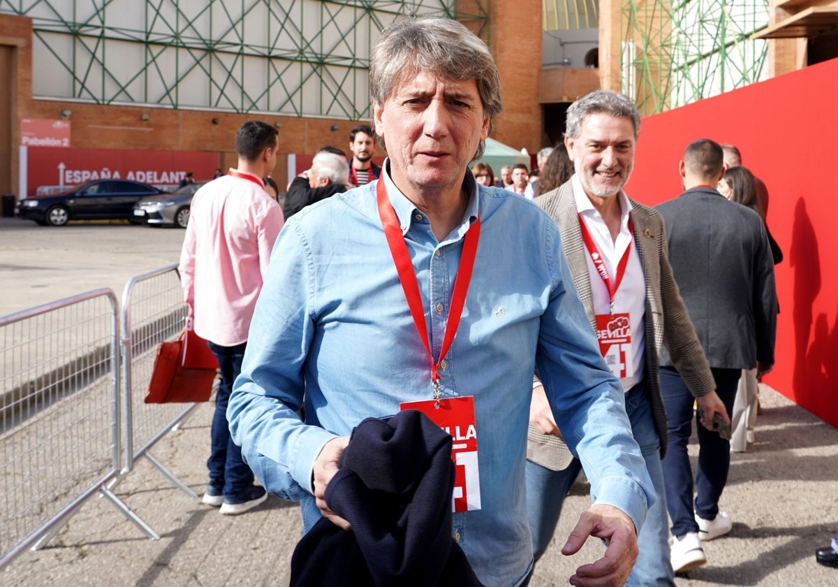 Carlos Martínez, durante el Congreso Federal del PSOE celebrado en Sevilla