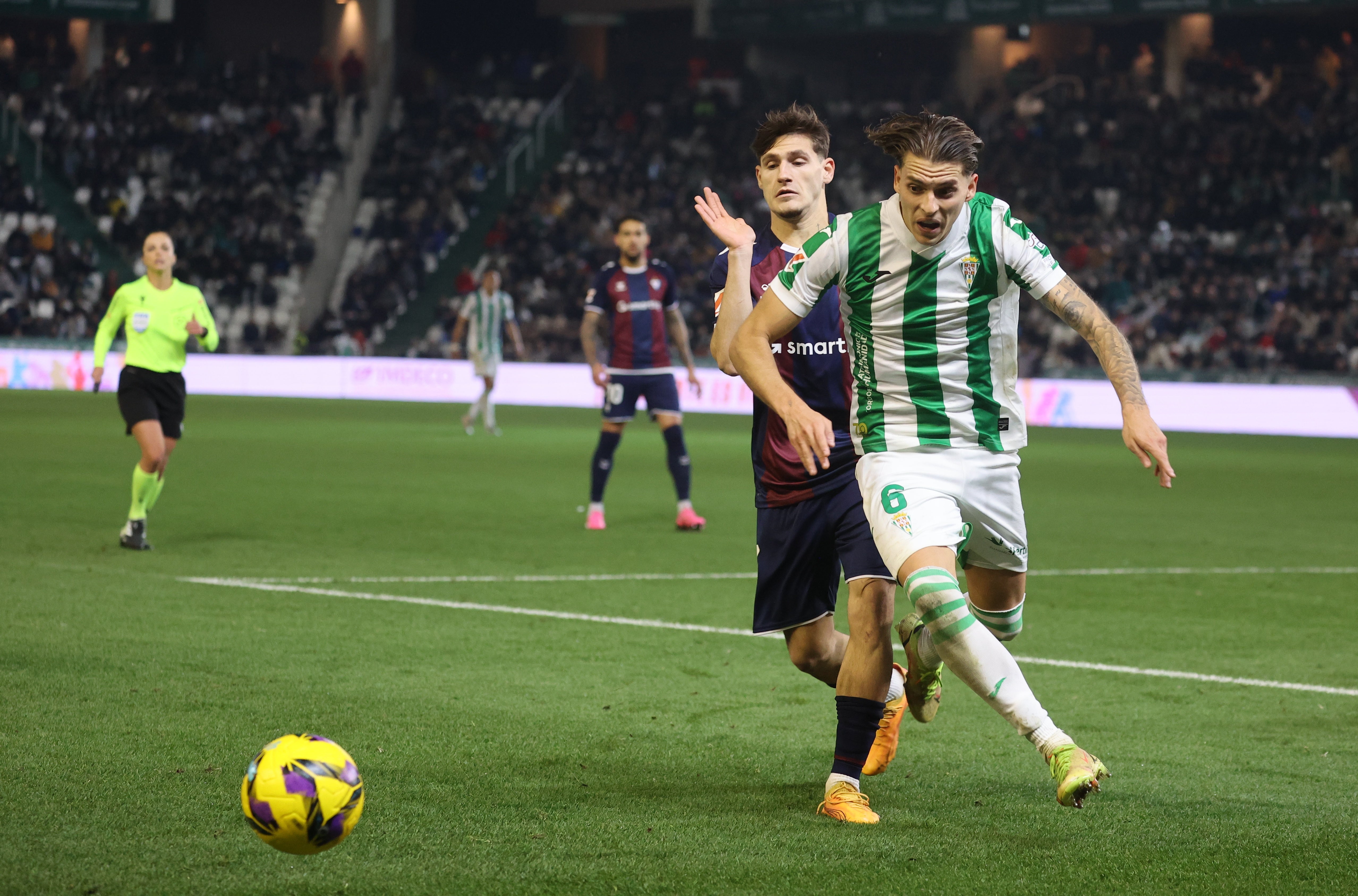 La alegría del triunfo del Córdoba ante el Eibar, en imágenes