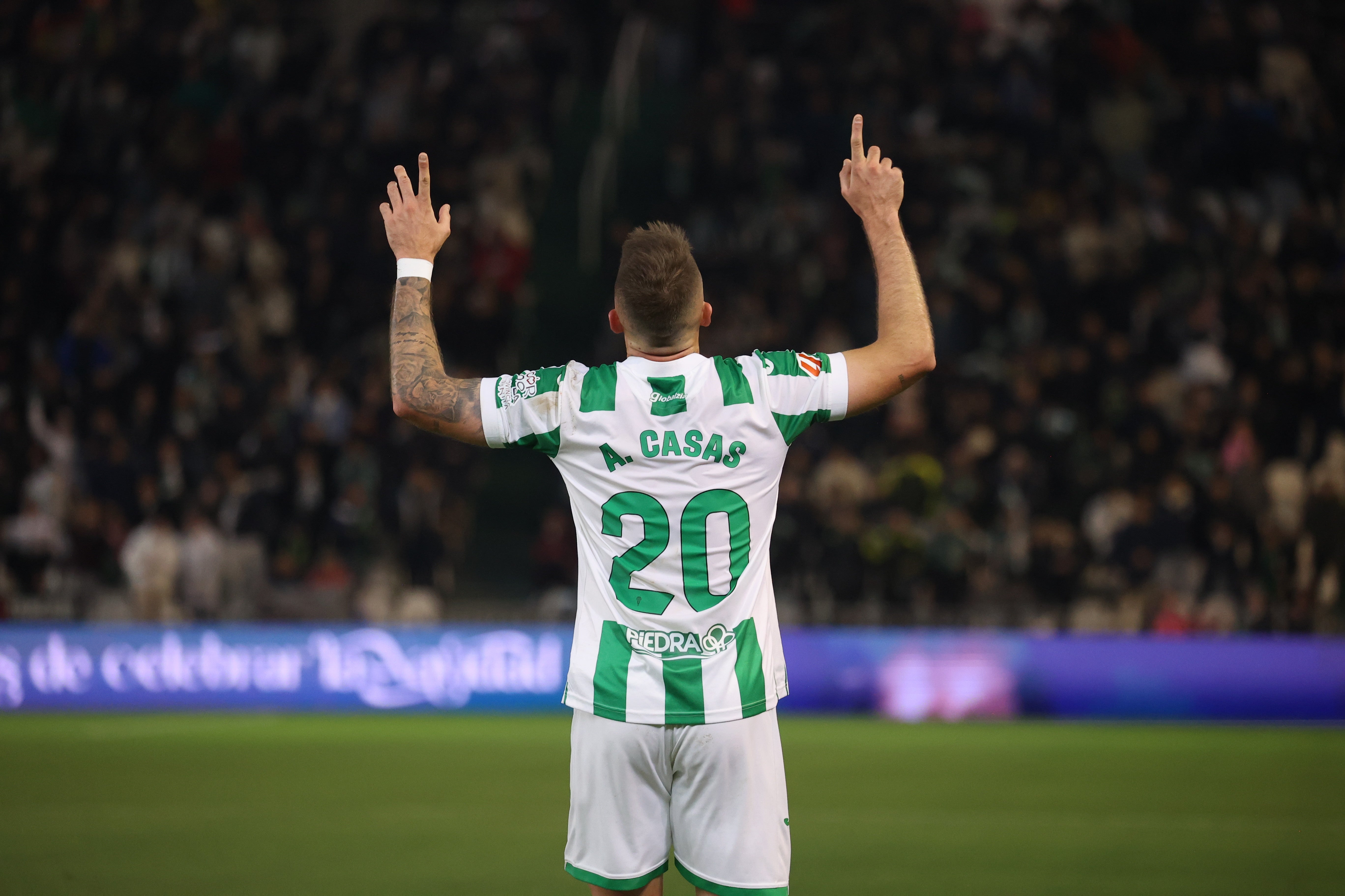 La alegría del triunfo del Córdoba ante el Eibar, en imágenes