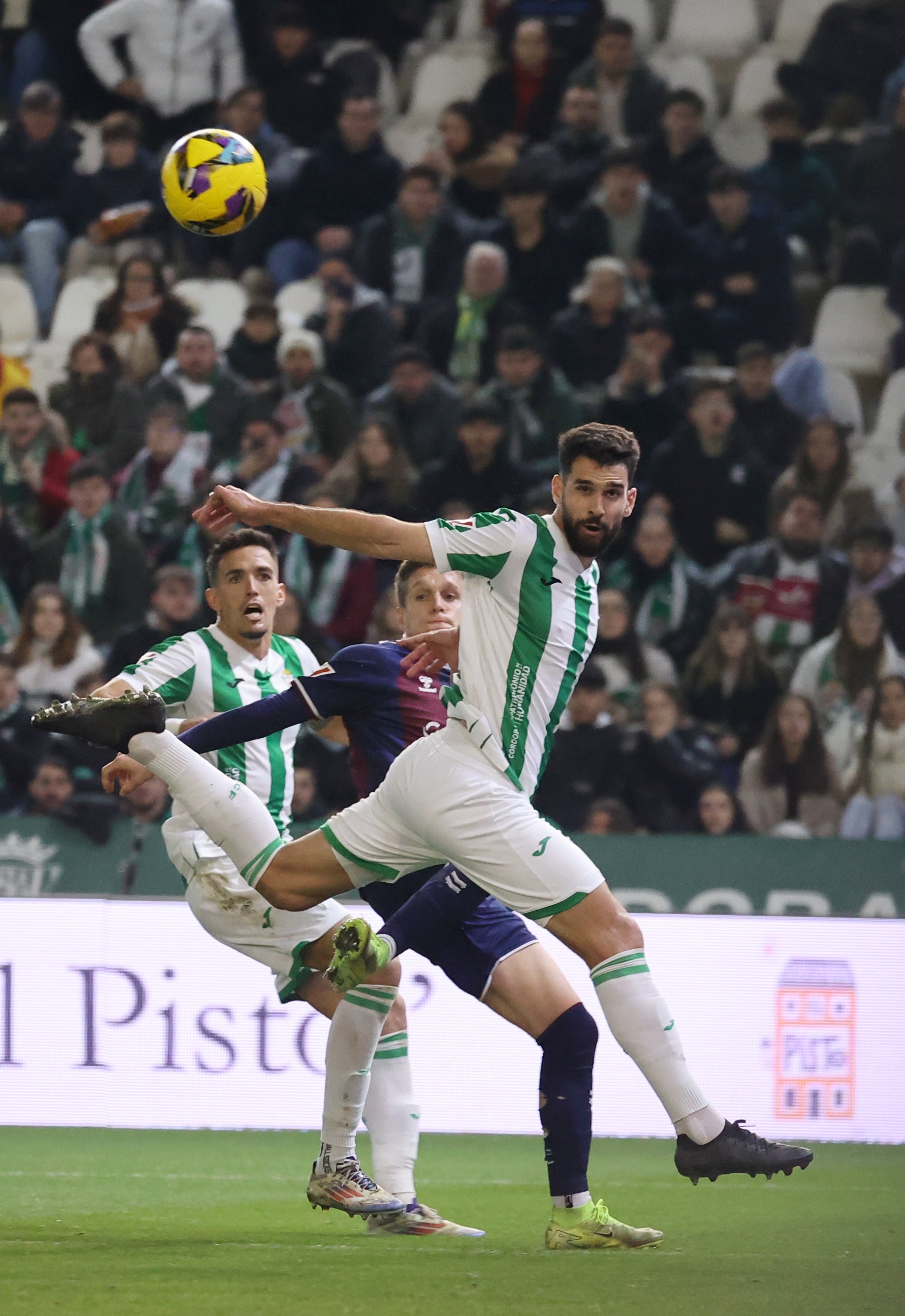 La alegría del triunfo del Córdoba ante el Eibar, en imágenes