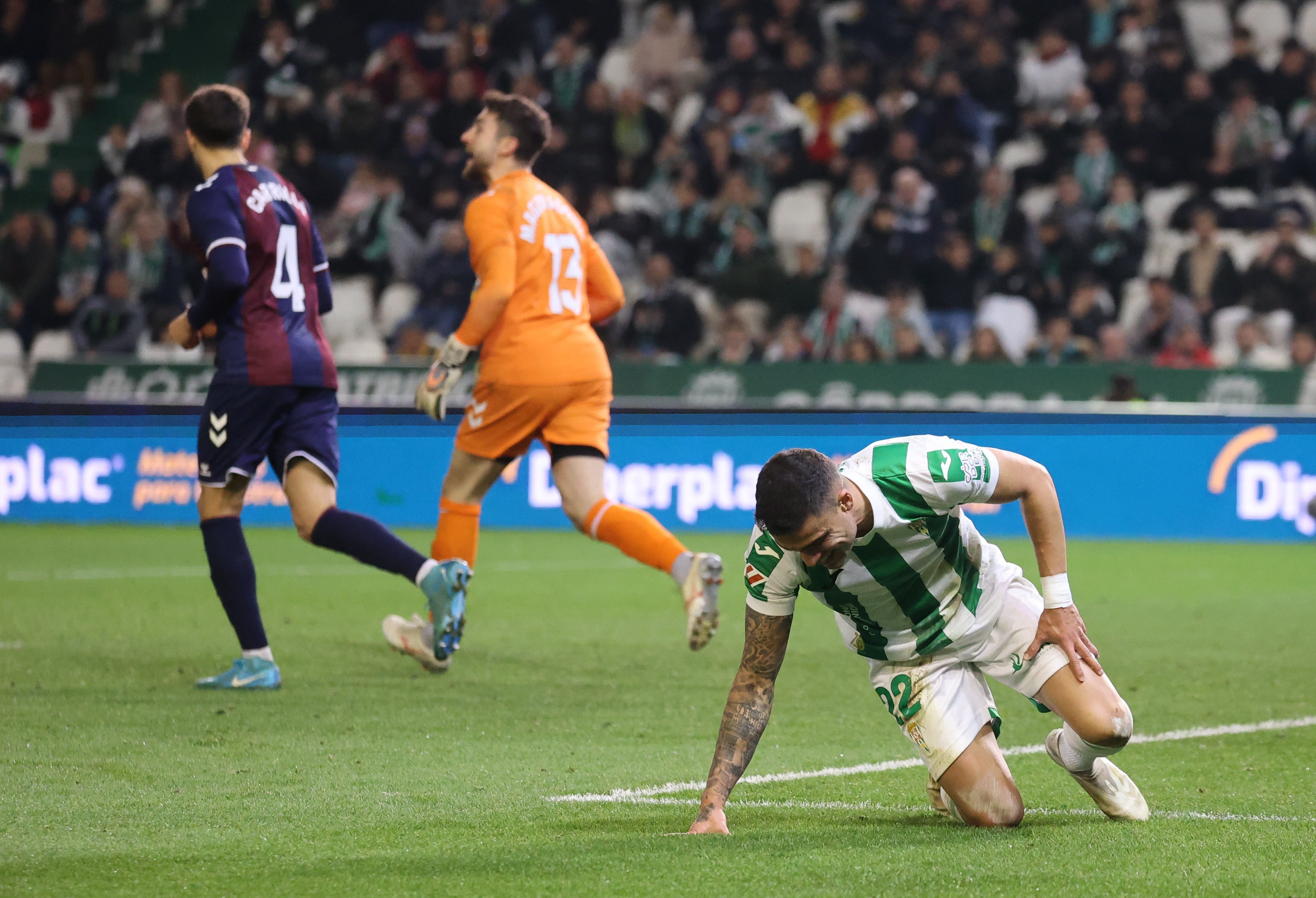 La alegría del triunfo del Córdoba ante el Eibar, en imágenes