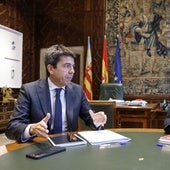 Mazón suma el apoyo de PSOE y Vox para endeudarse más ante la reconstrucción posdana