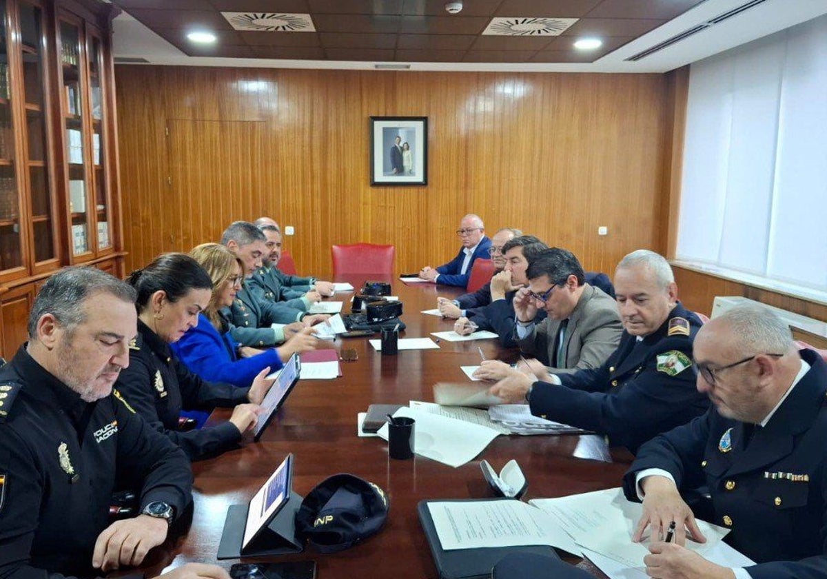 Reunión de la Junta Local de Seguridad en Córdoba