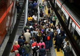 La estación de Metro y Cercanías de Sol cierra este viernes y sábado