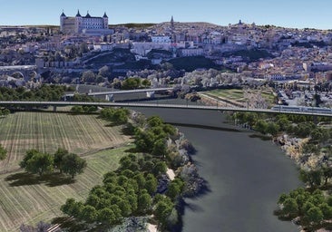 Esta es la propuesta del AVE por Toledo, en imágenes