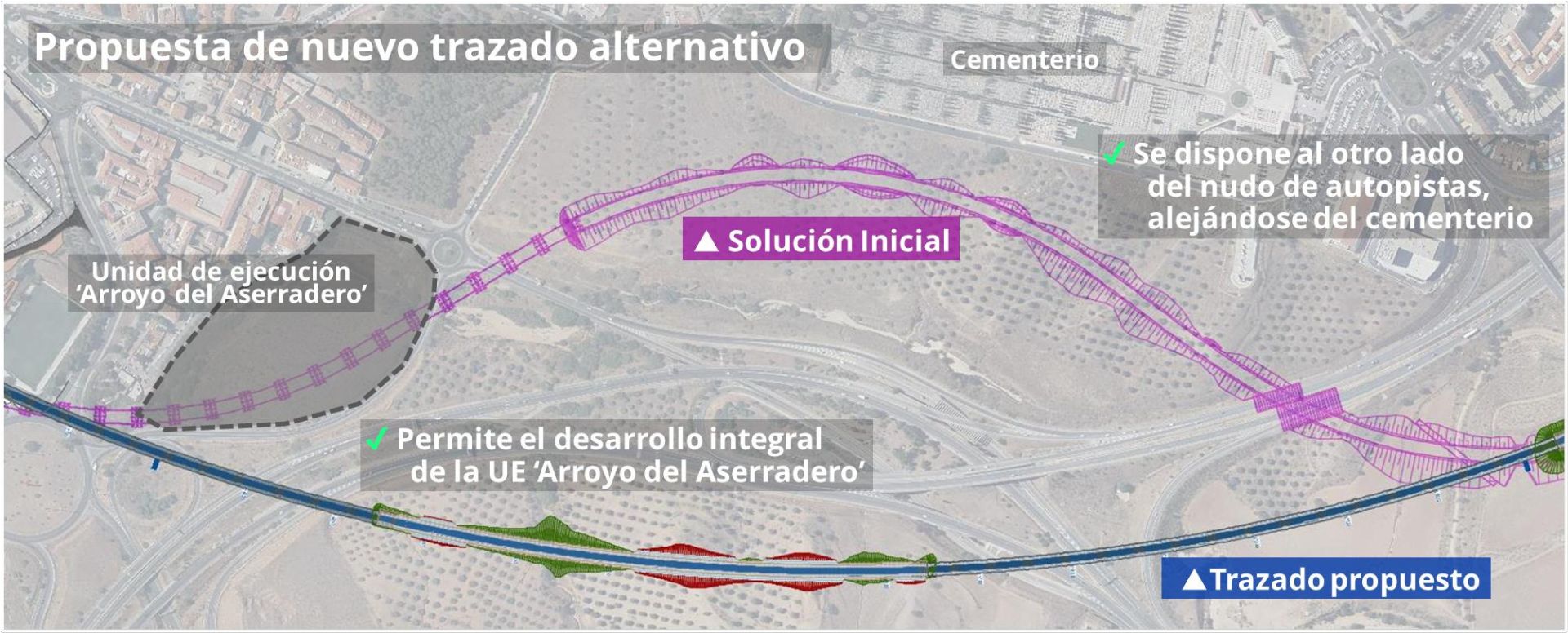 Esta es la propuesta del paso del AVE por Toledo, en imágenes