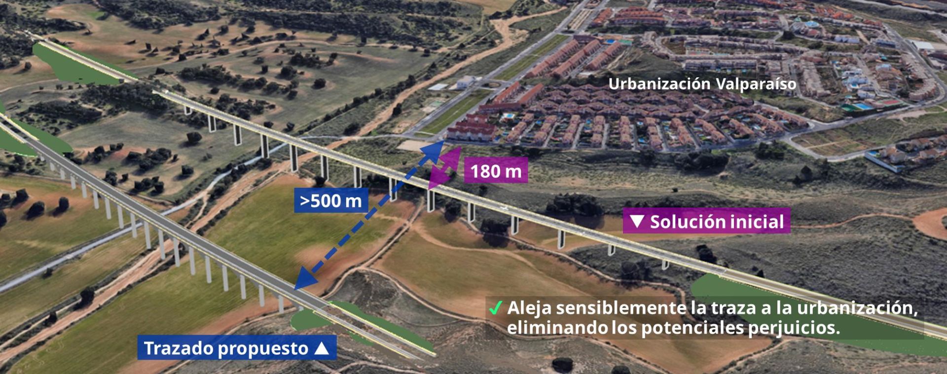 Esta es la propuesta del paso del AVE por Toledo, en imágenes