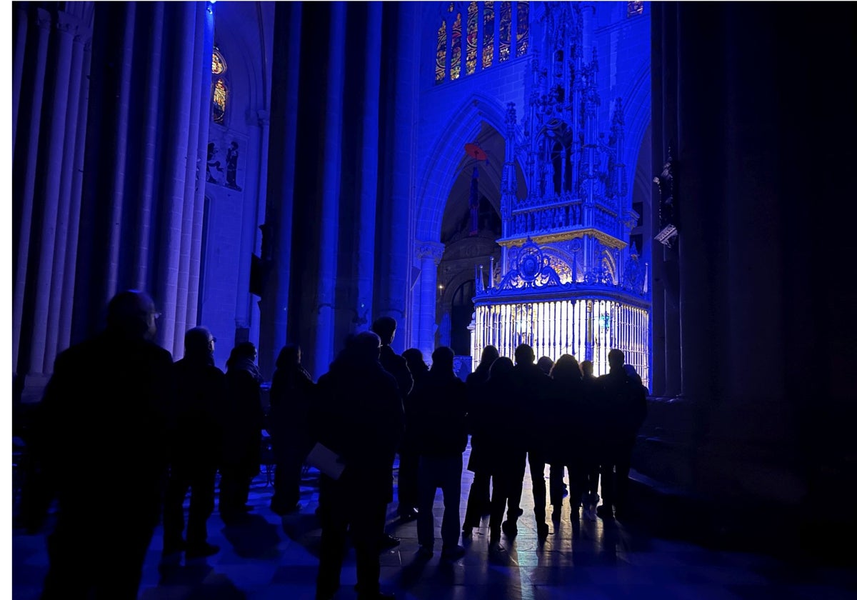 Espectaculares imágenes de &quot;Lumina Catedral de Toledo&#039;, que cumple su primer año de vida