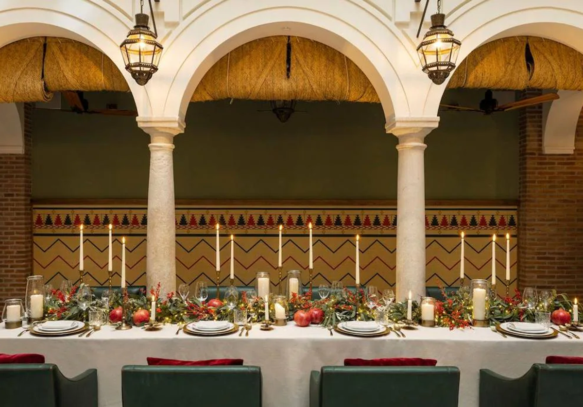 Restaurante Balausta, en el Hotel Palacio Solecio, centro de Málaga