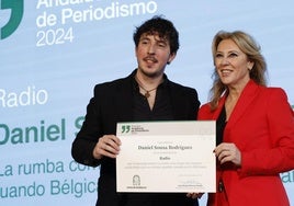 El palo de Daniel Sousa al recibir el Premio Andalucía de Periodismo: «Ayer me despidieron»