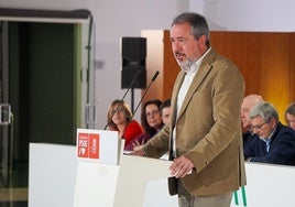 Espadas defiende su gestión en el PSOE-A en el arranque de las primarias: «Hemos hecho la tarea. Hemos estado donde teníamos que estar»