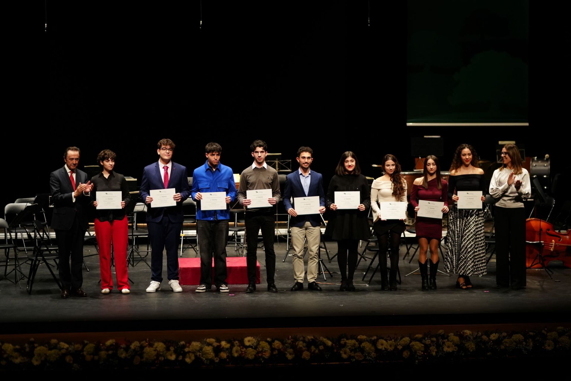 El tradicional &#039;Concierto de Navidad&#039; y entrega de premios de la Fundación Ricardo Delgado Vizcaíno, en imágenes