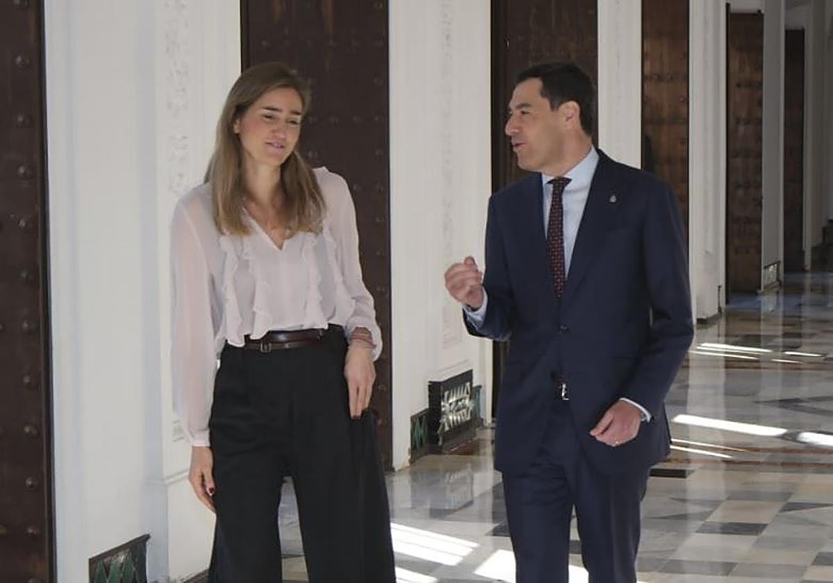 Aagesen y Moreno, en el Palacio de San Telmo