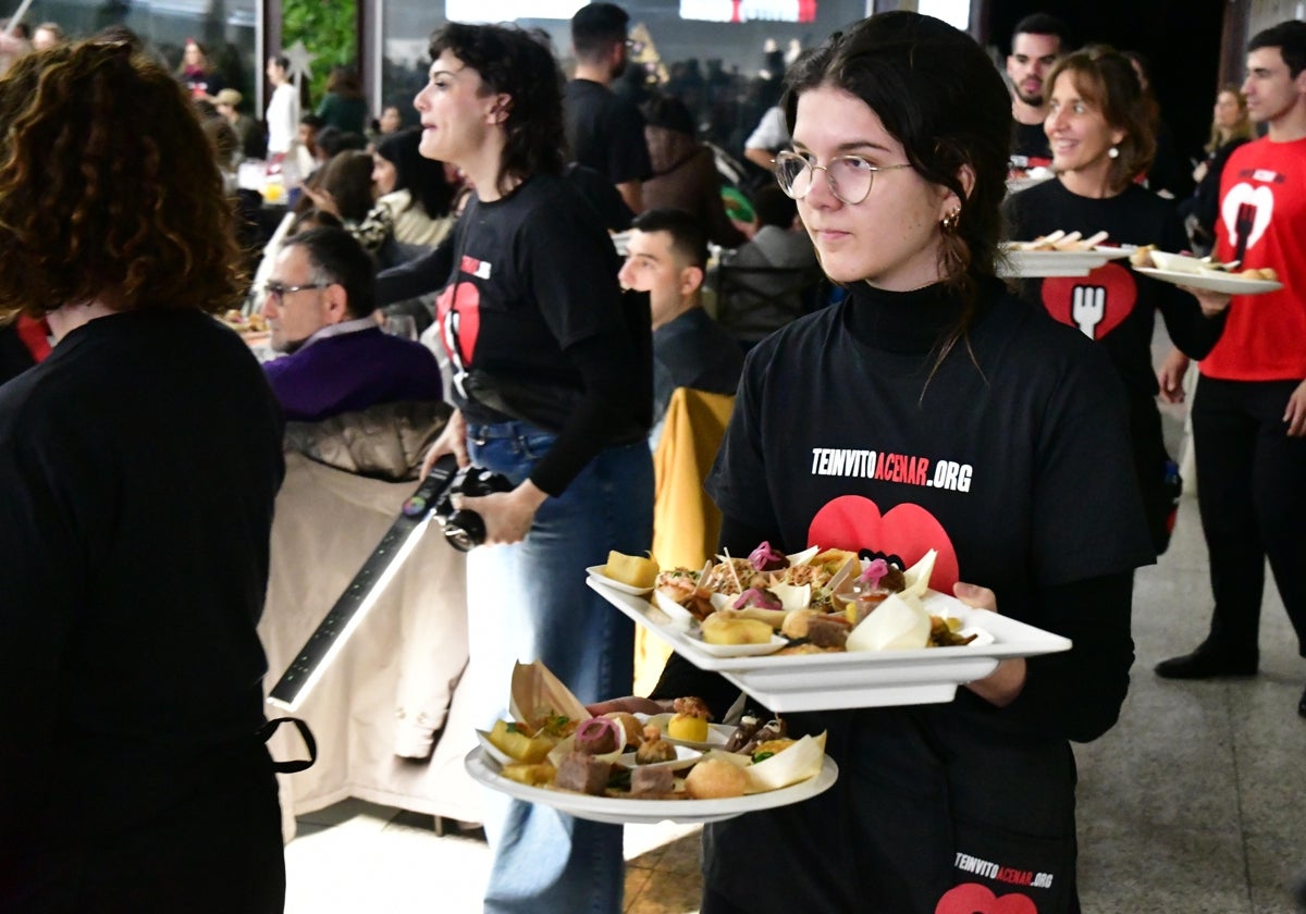 Imagen del último año de «Te invito a cenar»