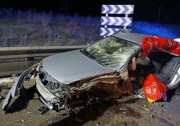 Muere un hombre de 76 años en un choque frontal de dos vehículos en Medina de Rioseco (Valladolid)