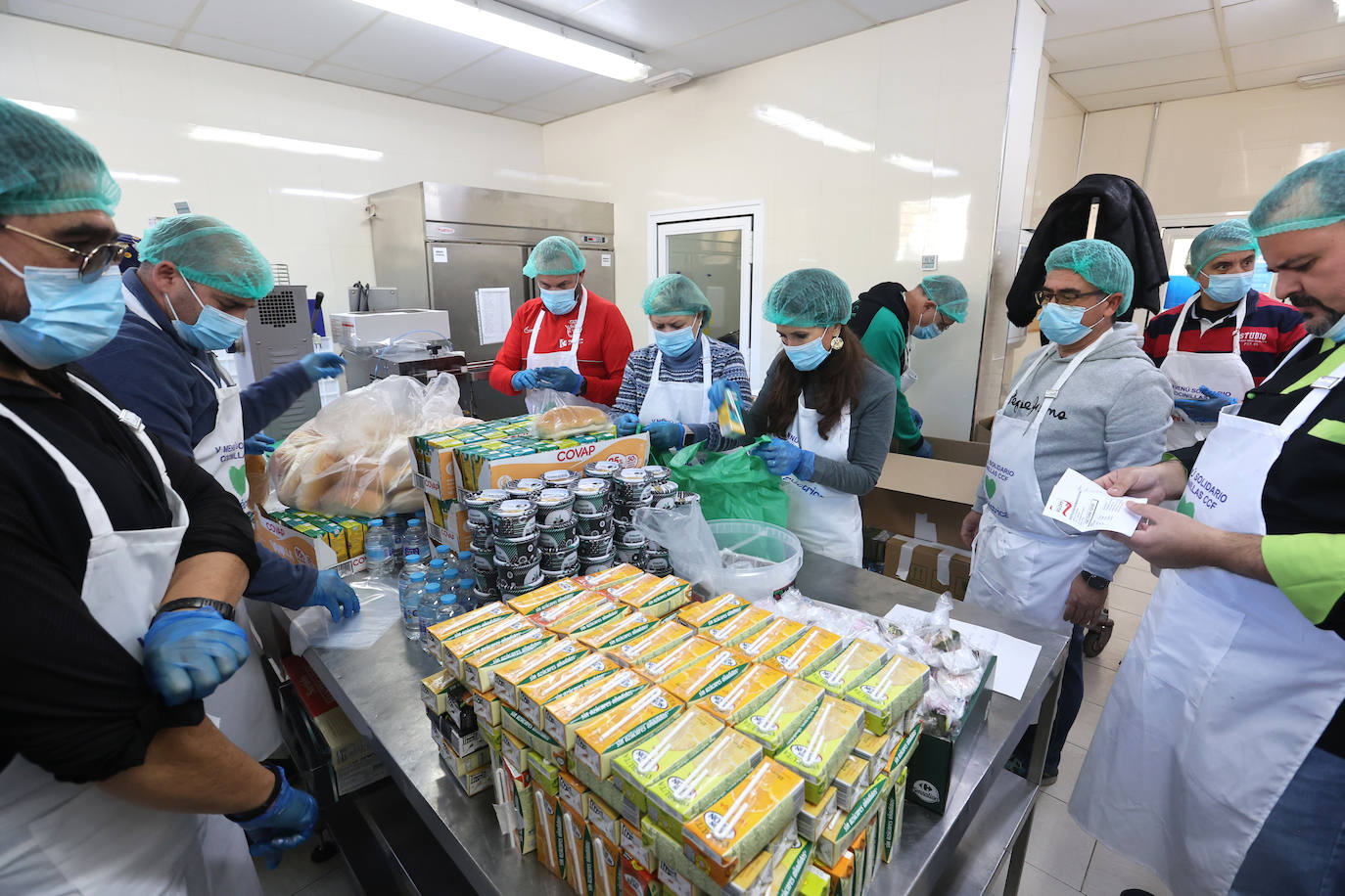 El menú más solidario de Córdoba para esta Nochebuena, en imágenes