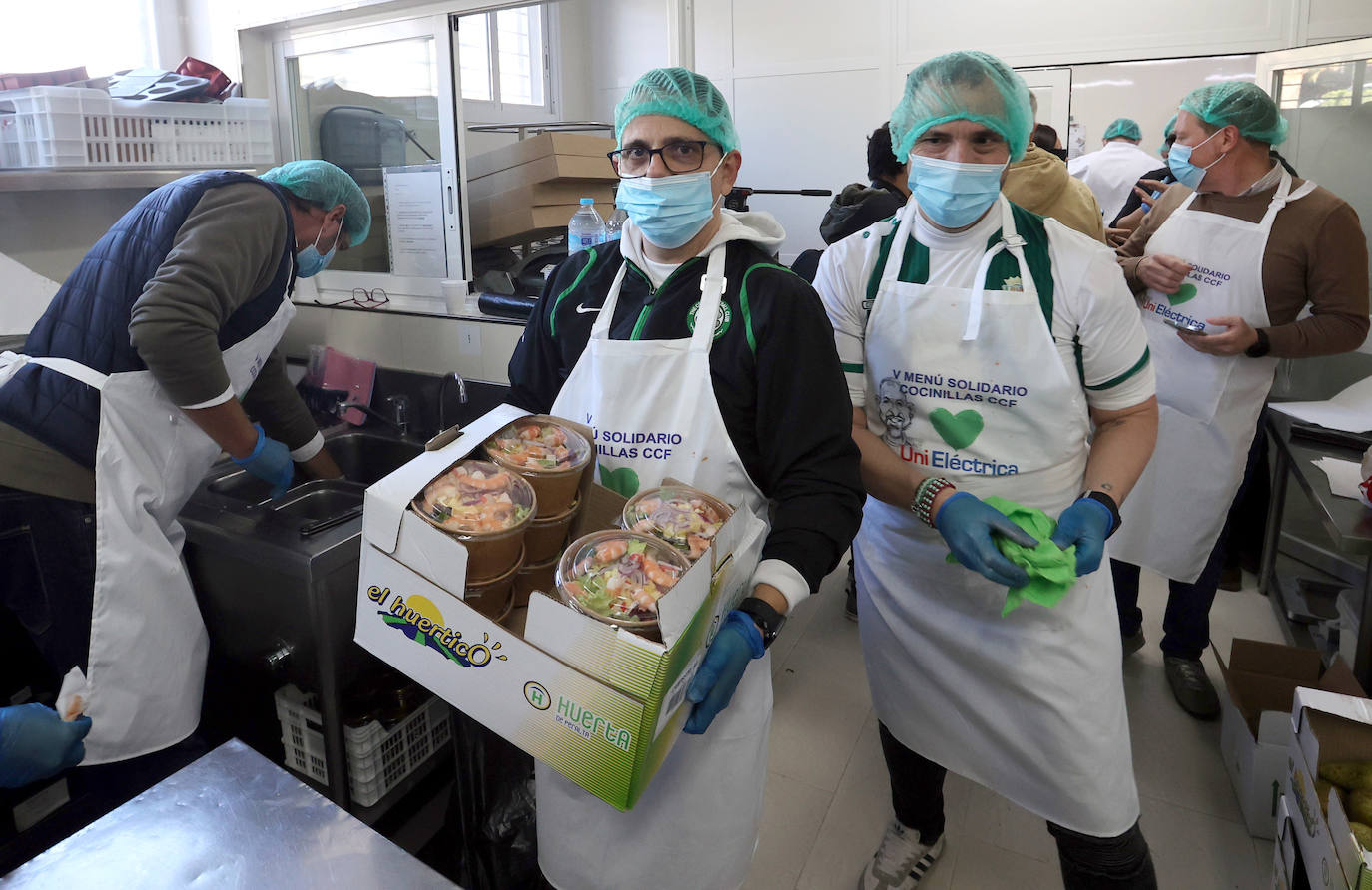 El menú más solidario de Córdoba para esta Nochebuena, en imágenes