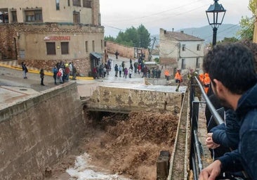 Arrancan los trabajos de emergencia por parte de la CHS para la reparación de daños por la DANA en Letur