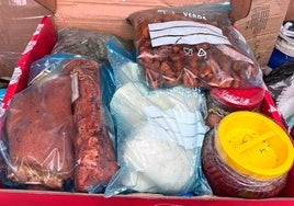Decomisan 500 kilos de carne cruda de Rumanía a la venta en Valencia en «estado de descomposición»