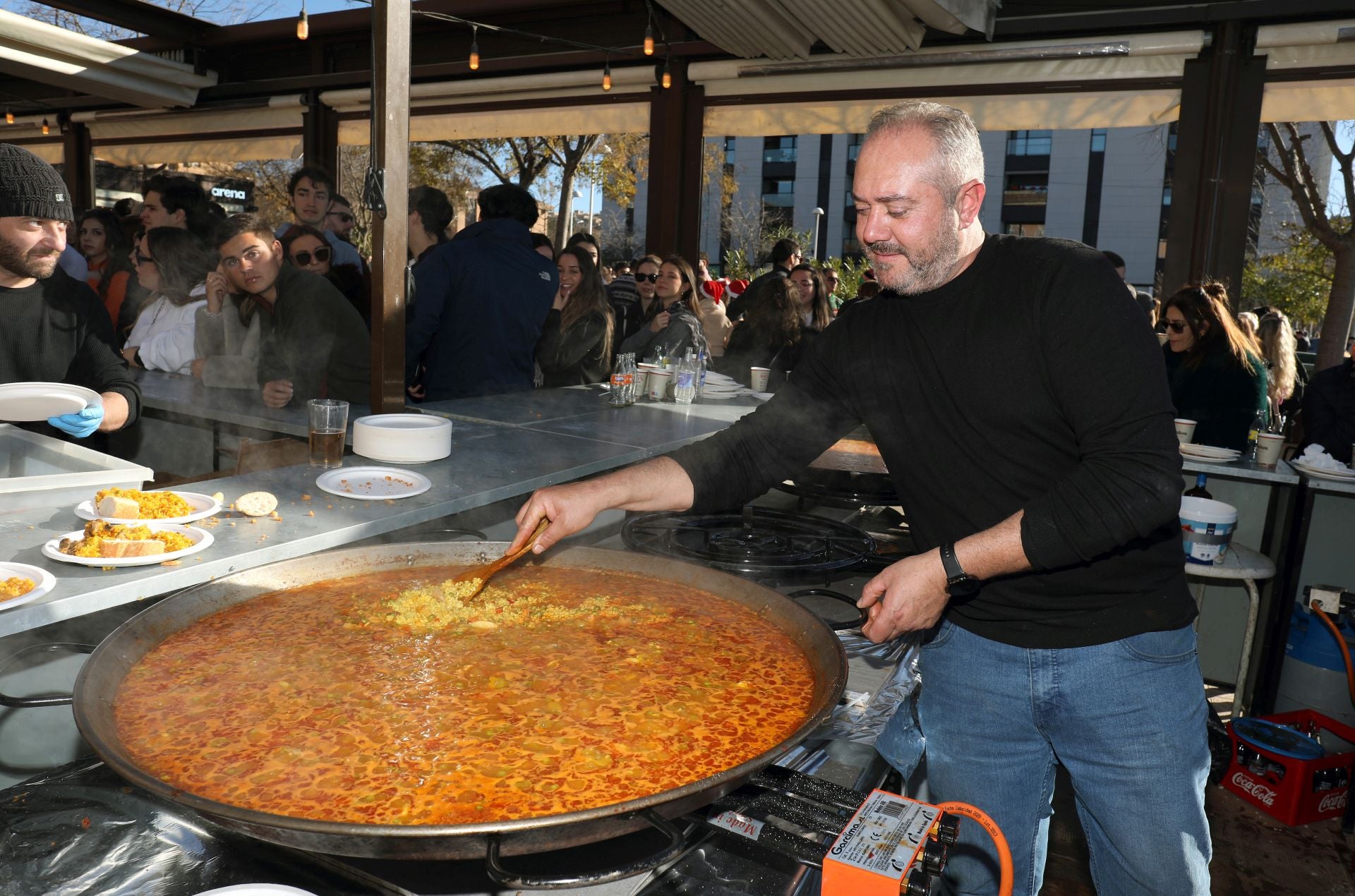 Un año más, Toledo acoge unas migas multitudinarias