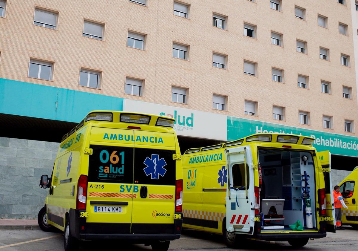 Ambulancias del Servicio Aragonés de Salud