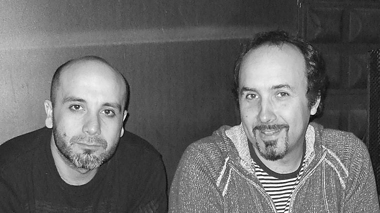 César Alcázar y Javier Moncada, los fundadores del grupo Narea Producciones