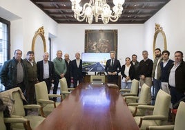 La Diputación de Córdoba firma con las empresas los contratos para reparar su red de carreteras hasta 2027