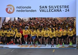 La San Silvestre Vallecana 2024, en imágenes