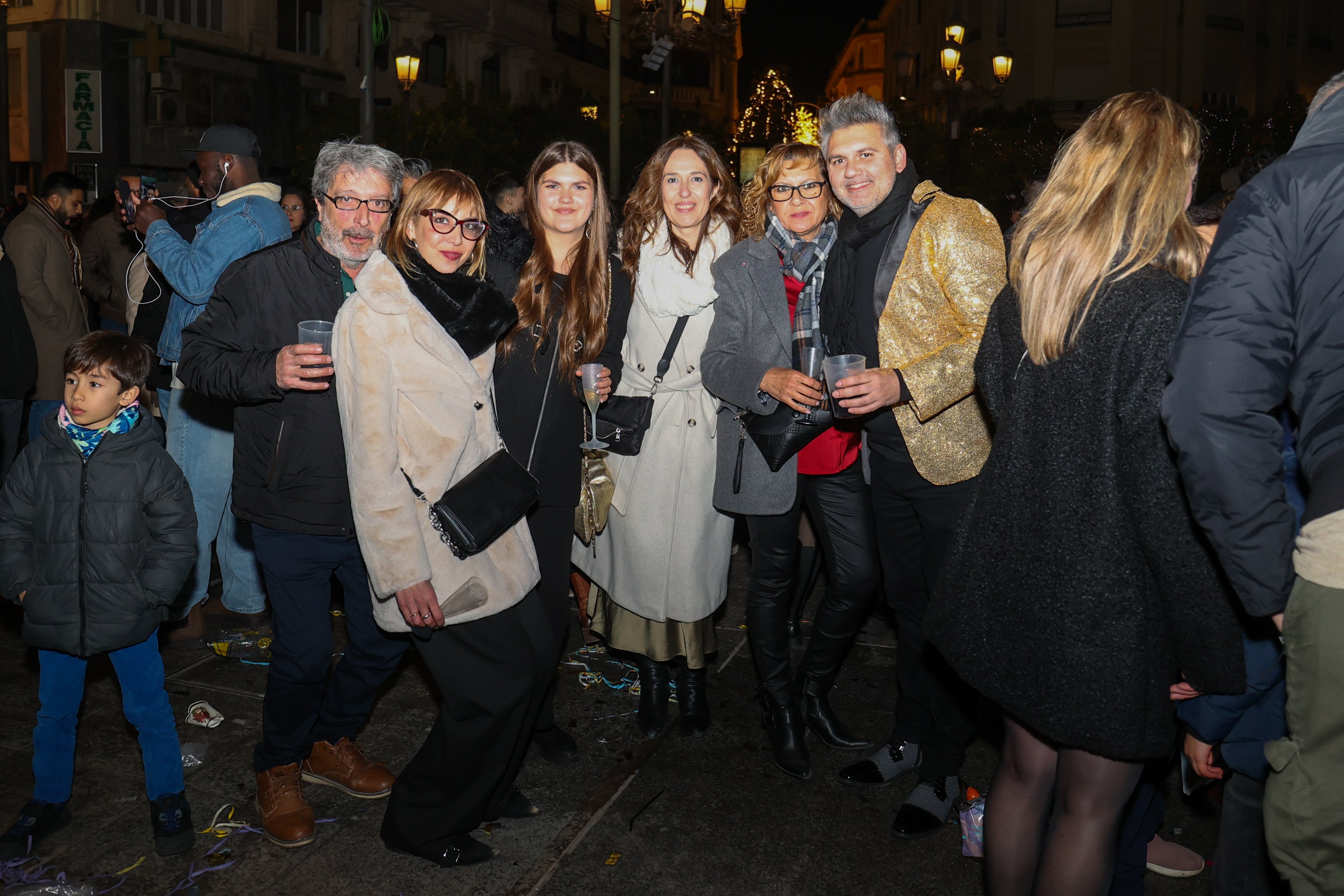 El gran ambiente de Las Tendillas en Nochevieja, en imágenes