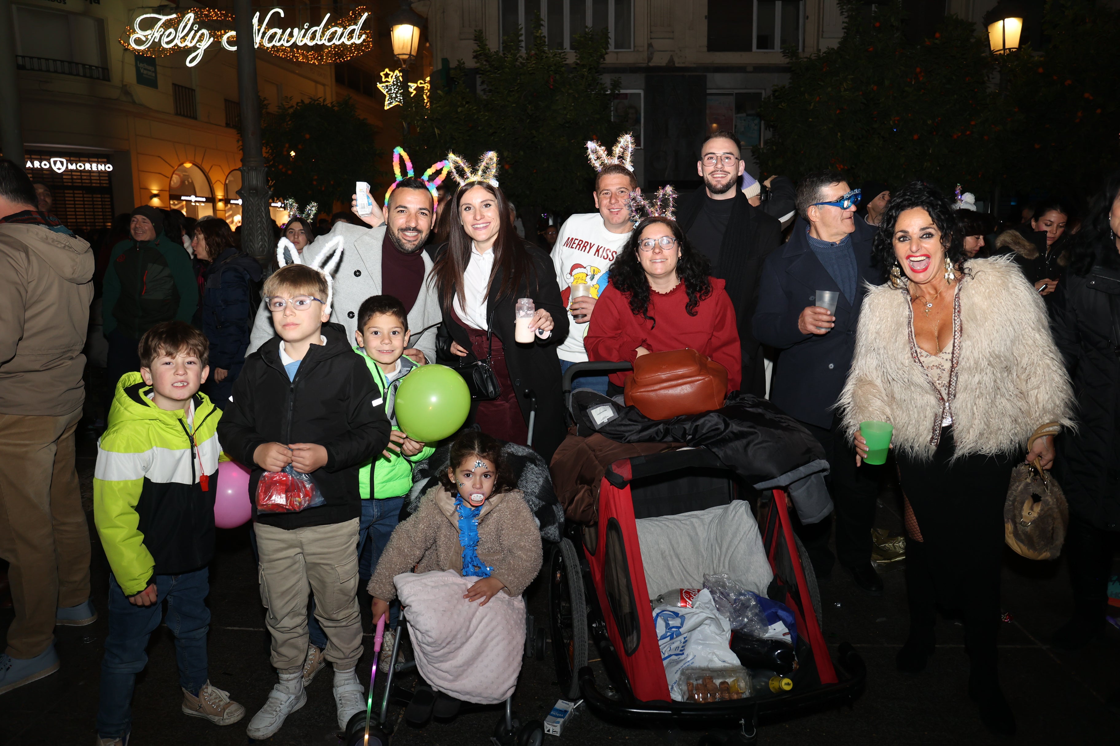 El gran ambiente de Las Tendillas en Nochevieja, en imágenes