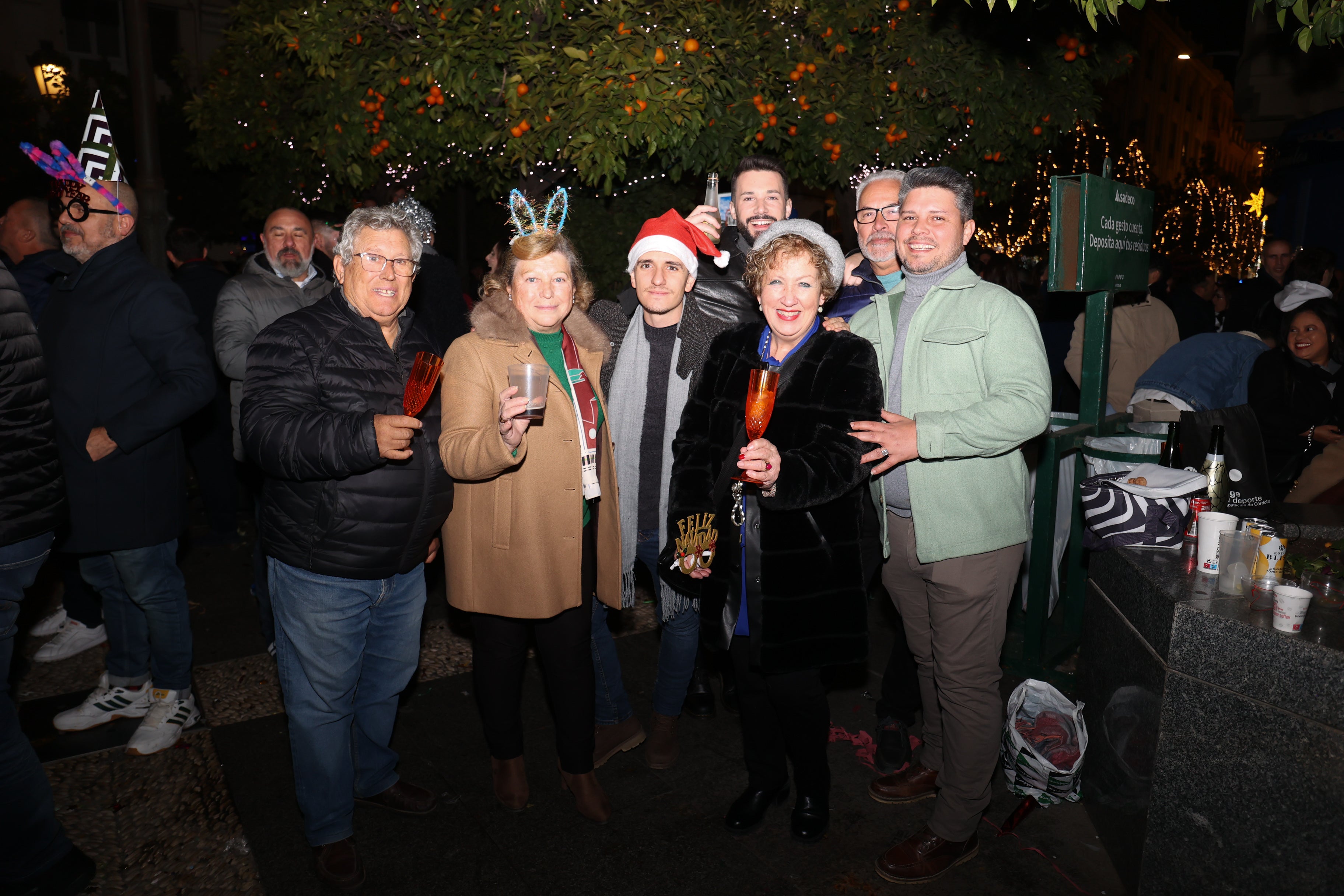 El gran ambiente de Las Tendillas en Nochevieja, en imágenes