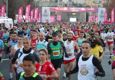 Silvia Rey y Pedro Vega repiten victoria en la XLII San Silvestre Toledana