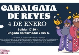 San Sebastián de los Reyes adelanta al sábado su cabalgata de Reyes por la previsión de lluvias el domingo