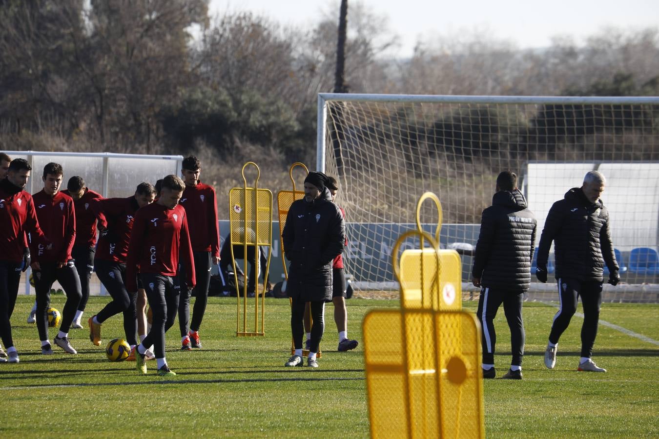 El primer entrenamiento de 2025 del Córdoba CF, en imágenes