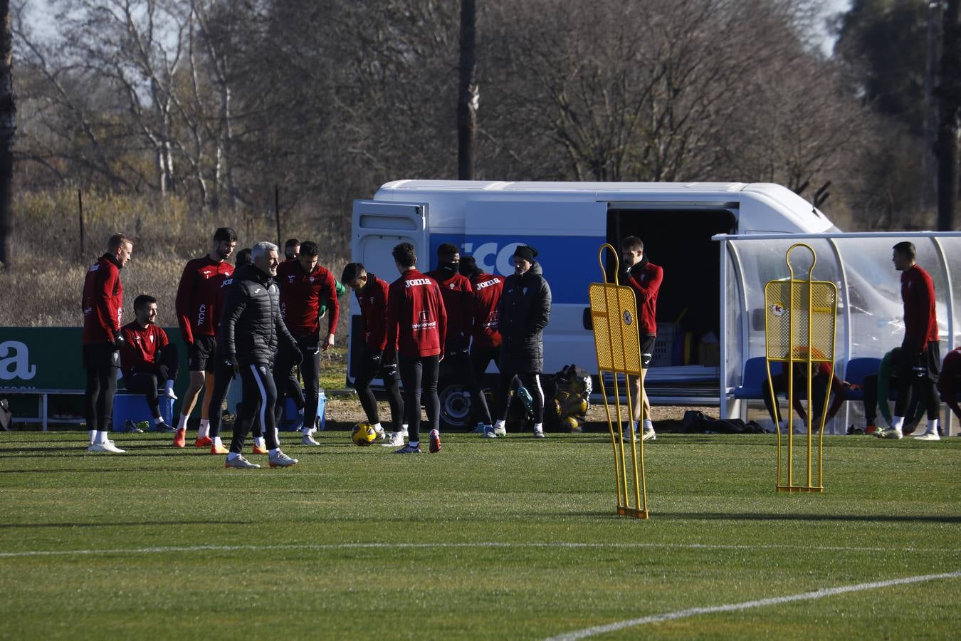 El primer entrenamiento de 2025 del Córdoba CF, en imágenes