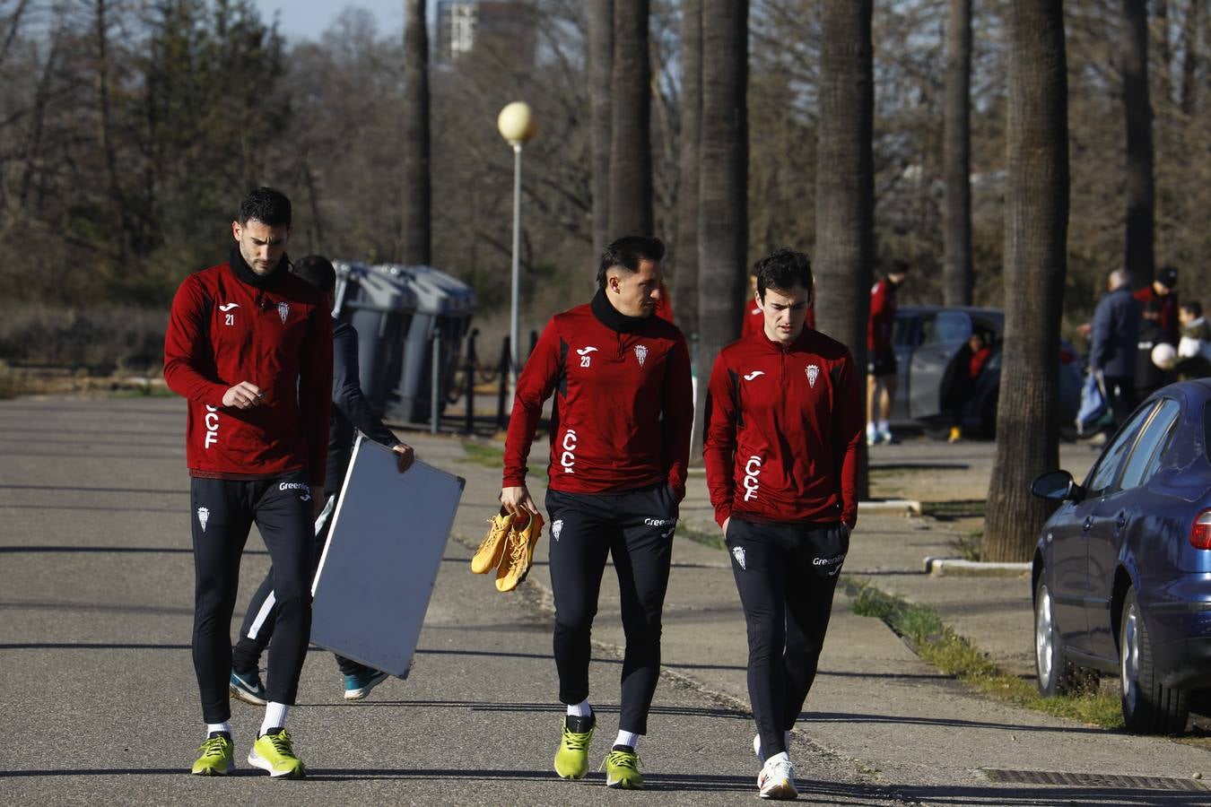El primer entrenamiento de 2025 del Córdoba CF, en imágenes