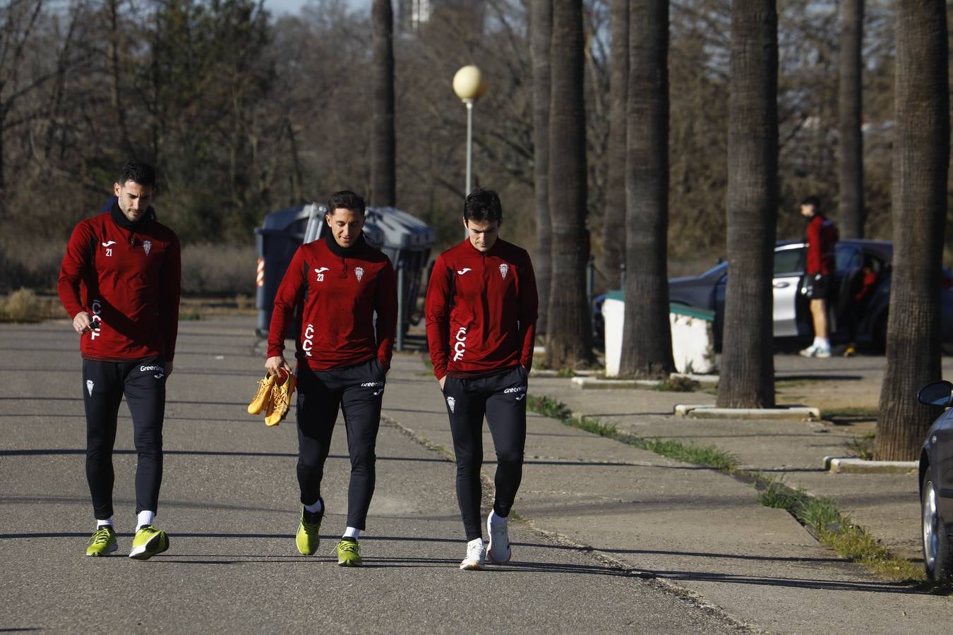 El primer entrenamiento de 2025 del Córdoba CF, en imágenes