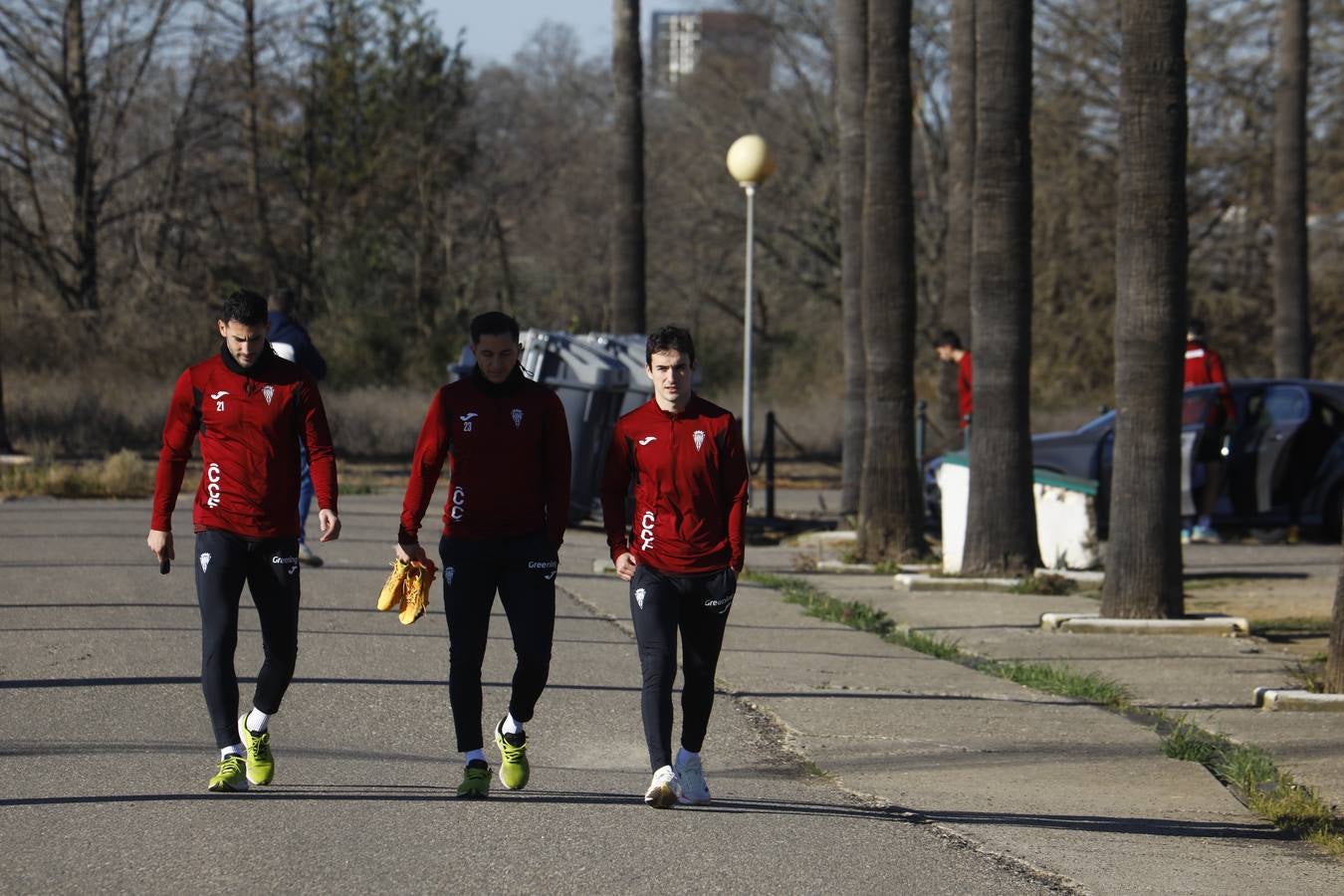 El primer entrenamiento de 2025 del Córdoba CF, en imágenes