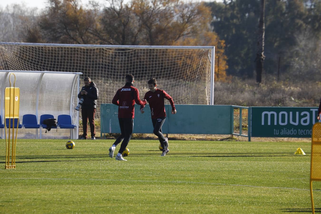 El primer entrenamiento de 2025 del Córdoba CF, en imágenes