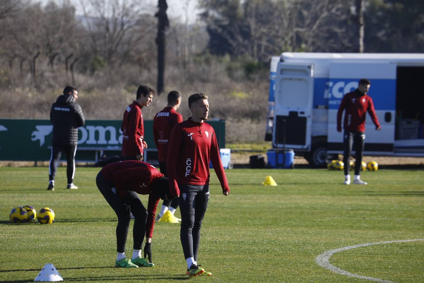 El primer entrenamiento de 2025 del Córdoba CF, en imágenes