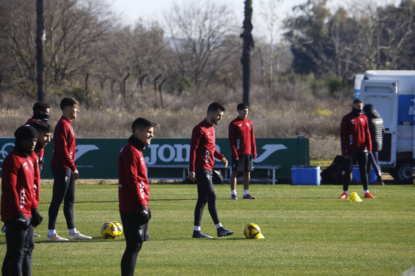 El primer entrenamiento de 2025 del Córdoba CF, en imágenes